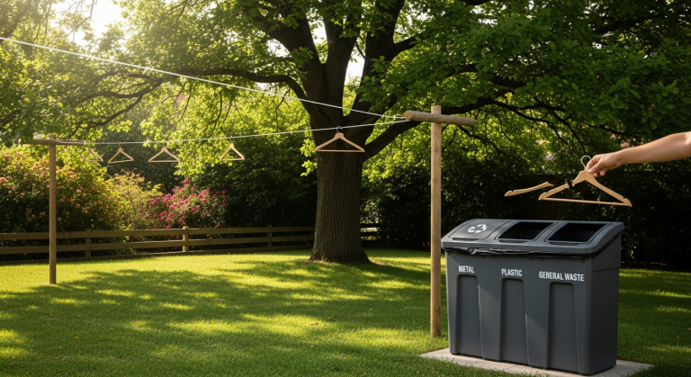 曬衣架回收全攻略：材質分類與正確丟棄方式一次看懂